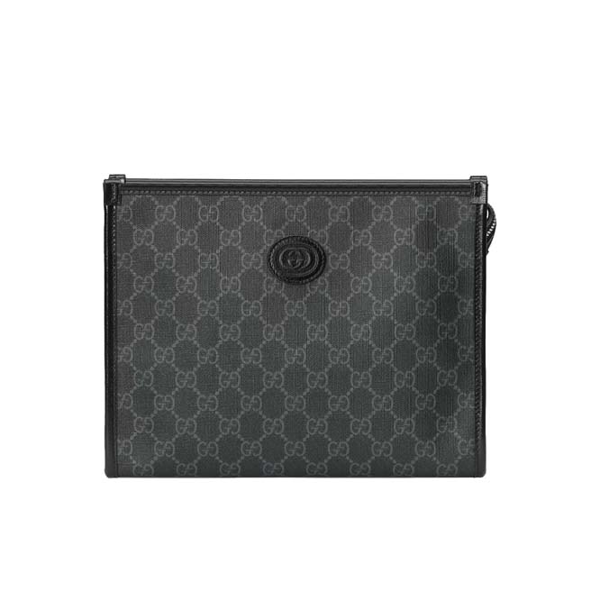 GUCCI BEAUTY CASE WITH INTERLOCKING G 672956 (26*20*6cm) GUCCI BEAUTY CASE WITH INTERLOCKING G 672956 (26*20*6cm)